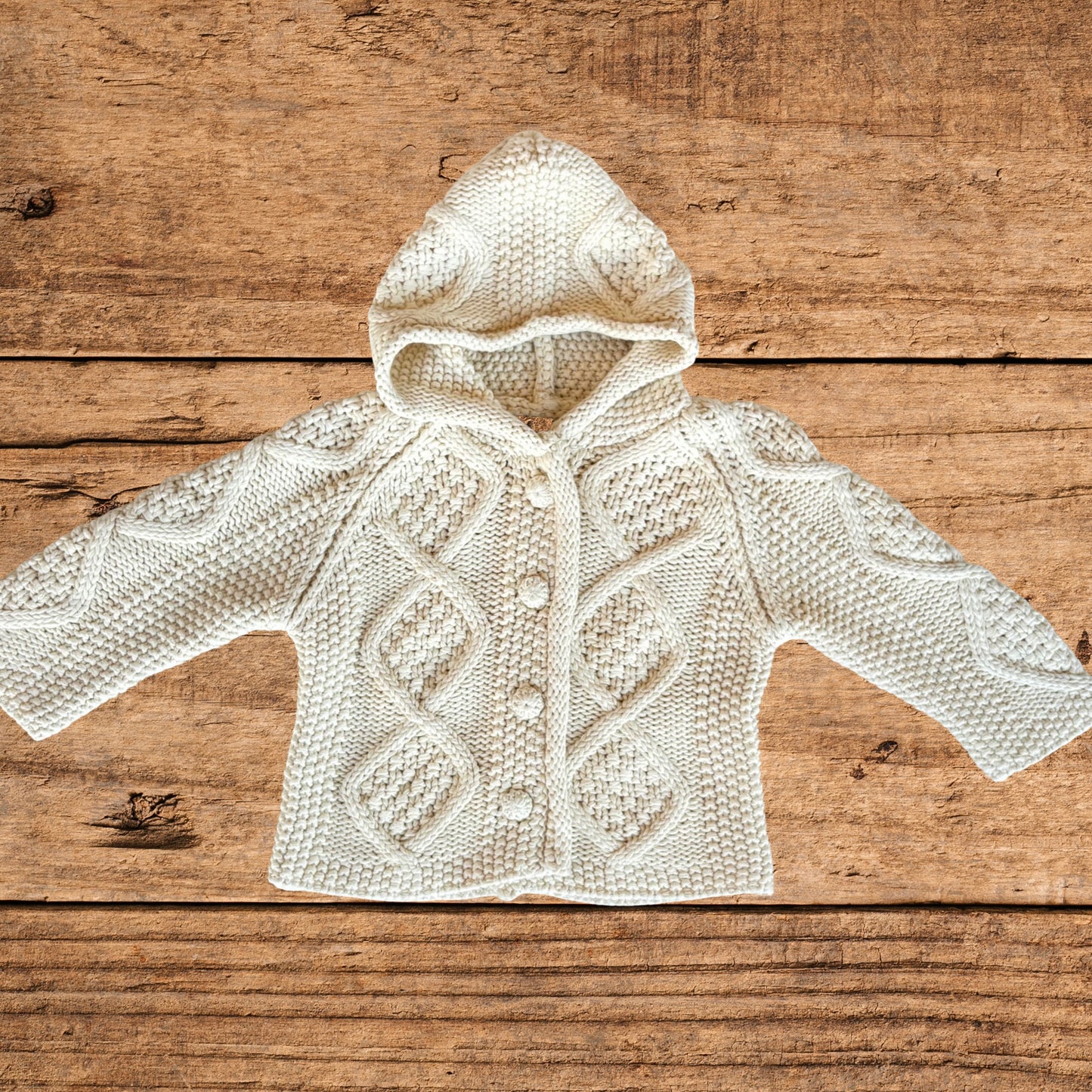 Irish Inspired Classic Kid's Cardign