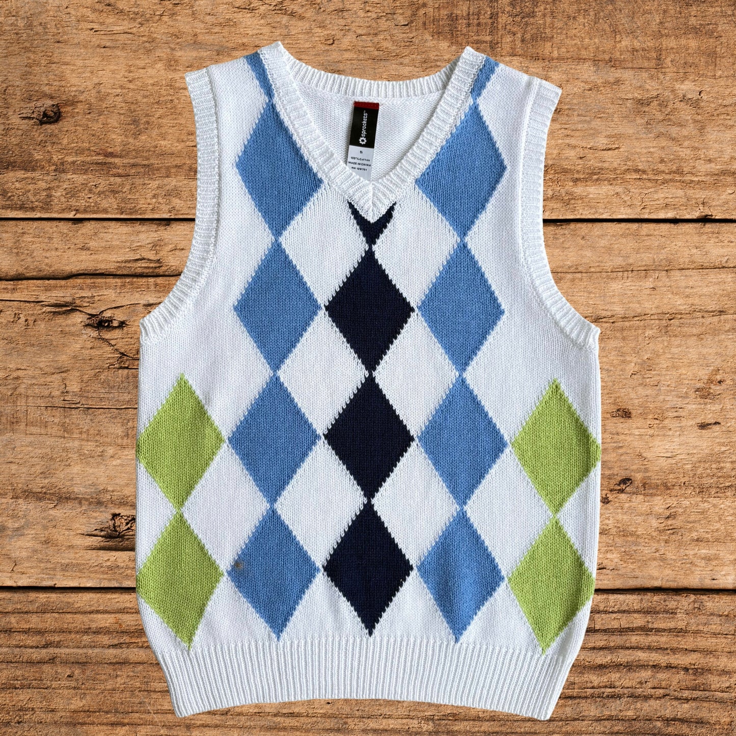 Kid's Argyle Sweater Vest