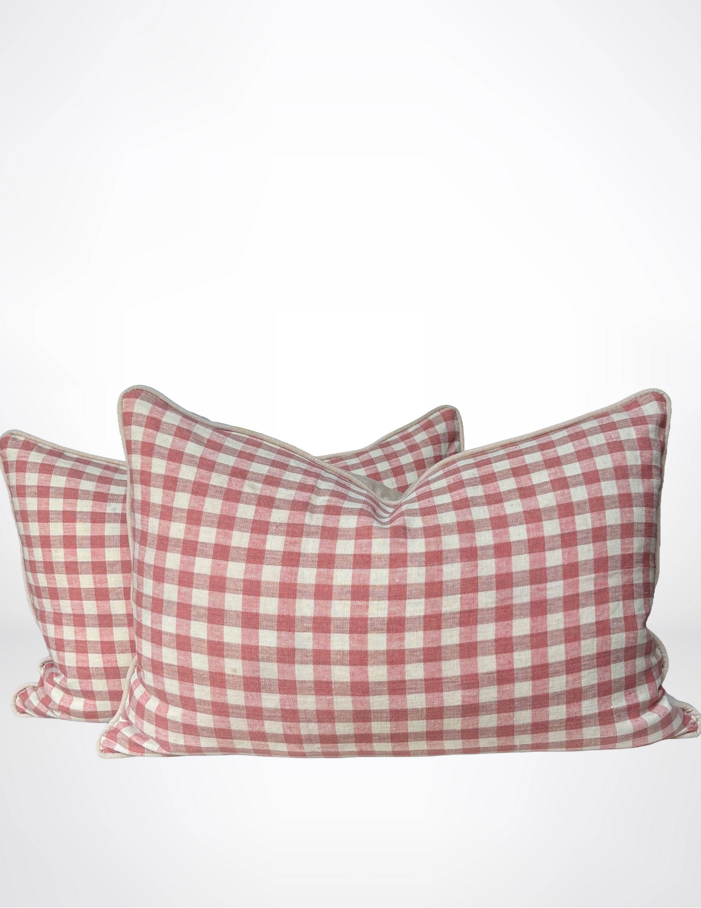 Patsy Check Lumbar Pillow