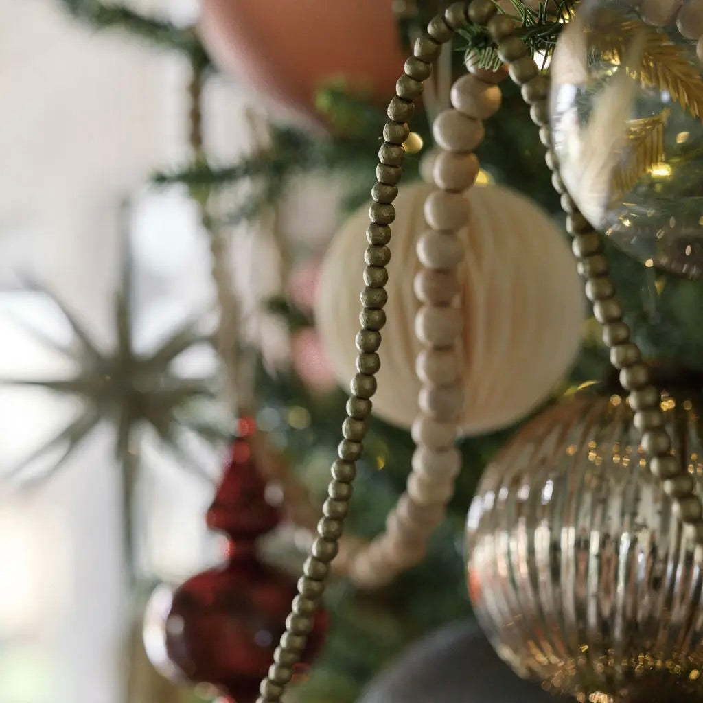 Mercury Ribbed Glass Ornament