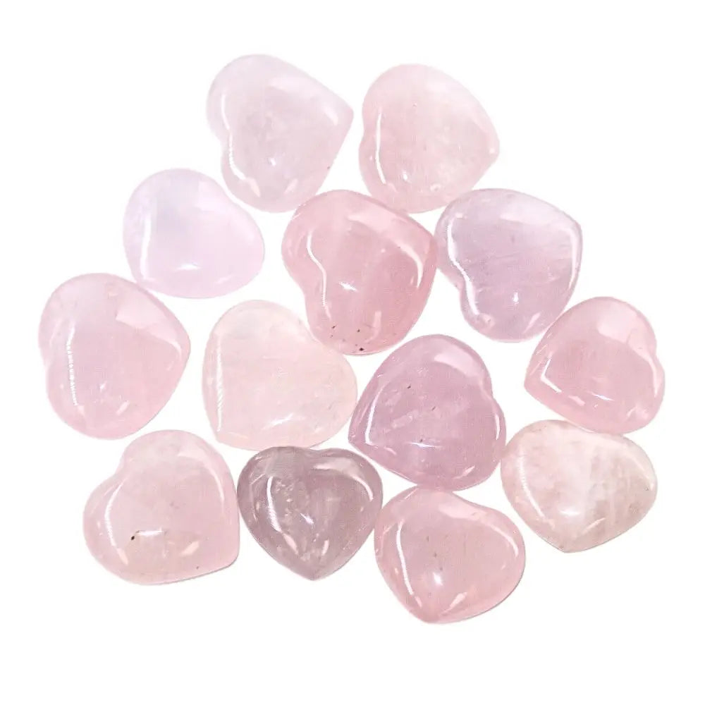 Crystal Heart-Rose Quartz