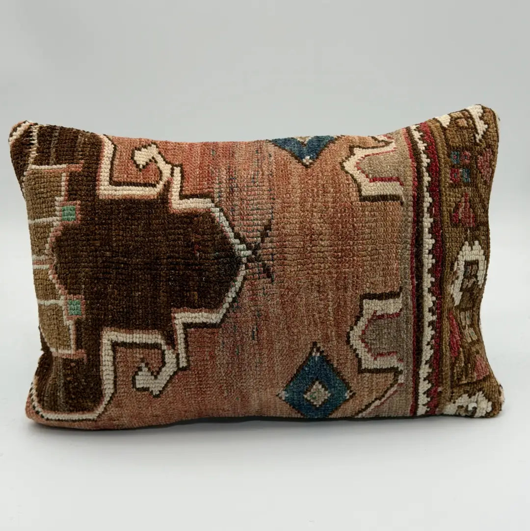 Barlas Vintage Turkish Lumbar Pillow