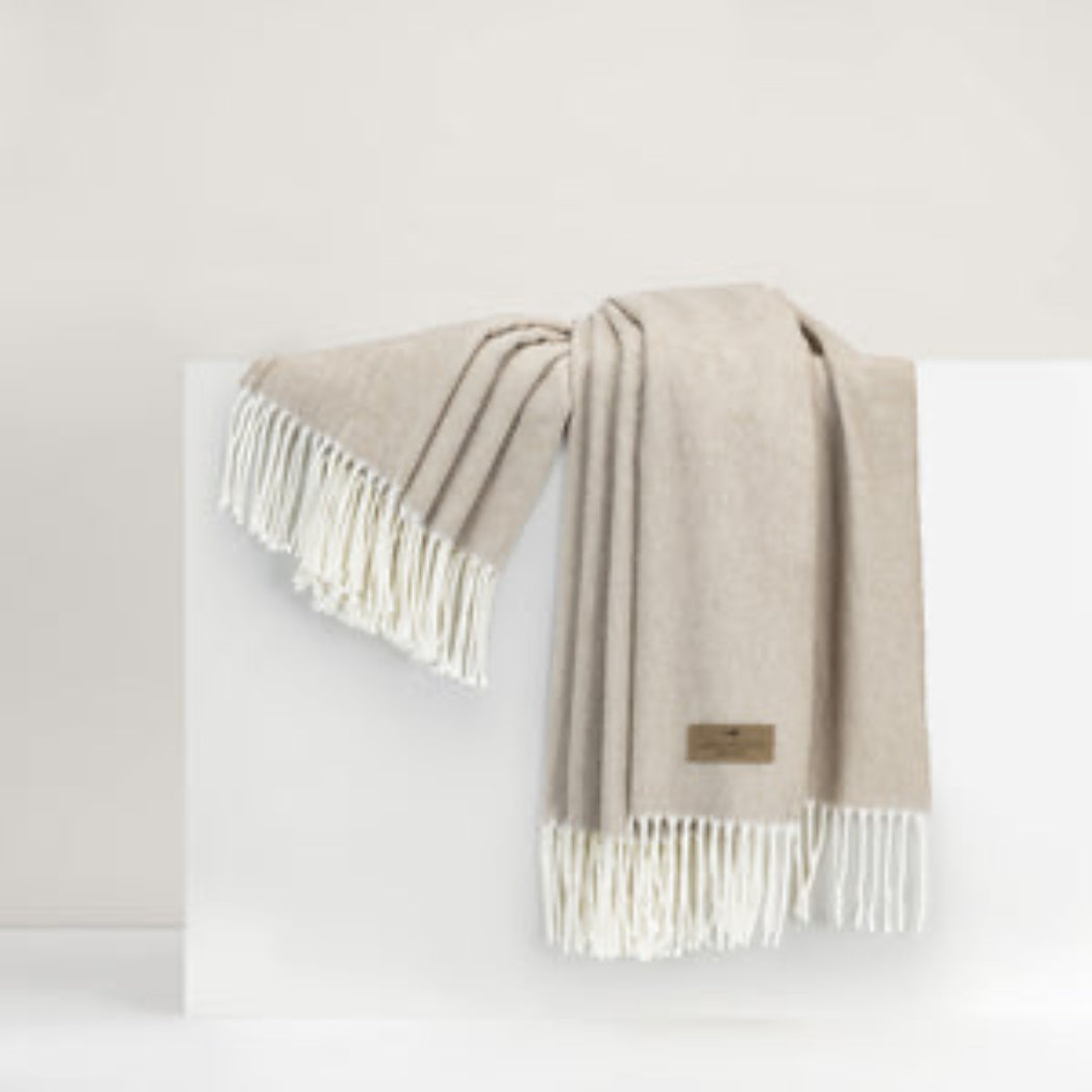 Herringbone Throw-Dune