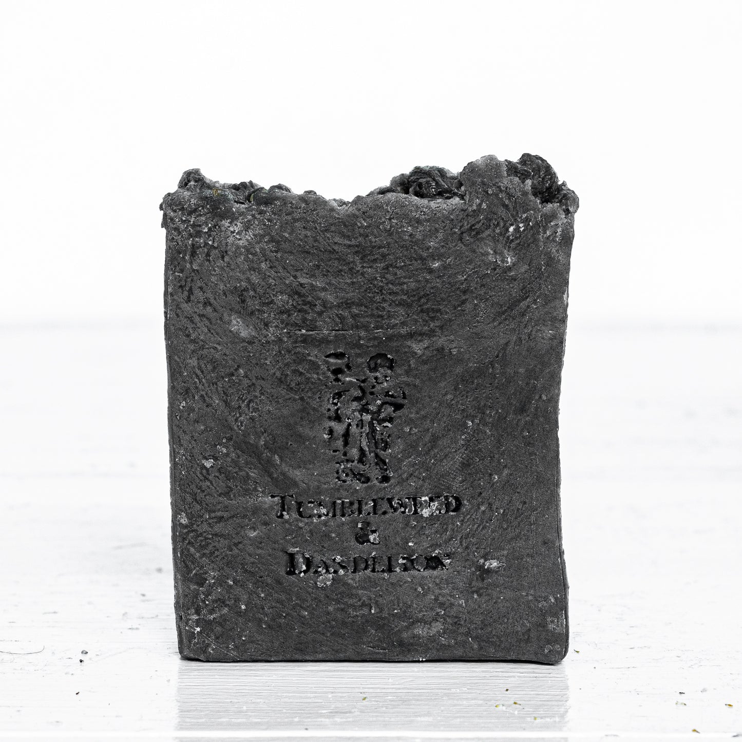 Activated Charcoal Peppermint and Vanilla Soap