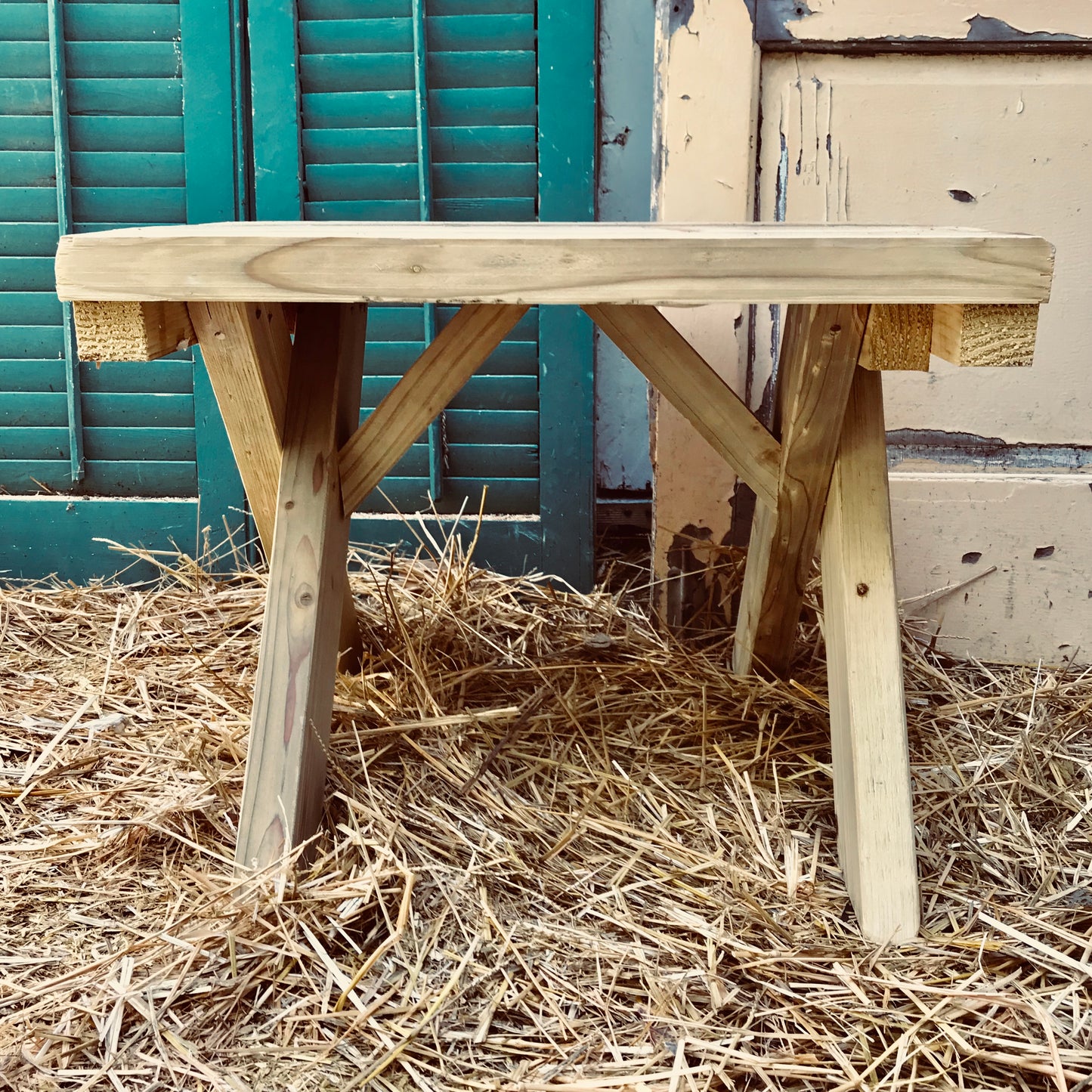 Redwood Side Table