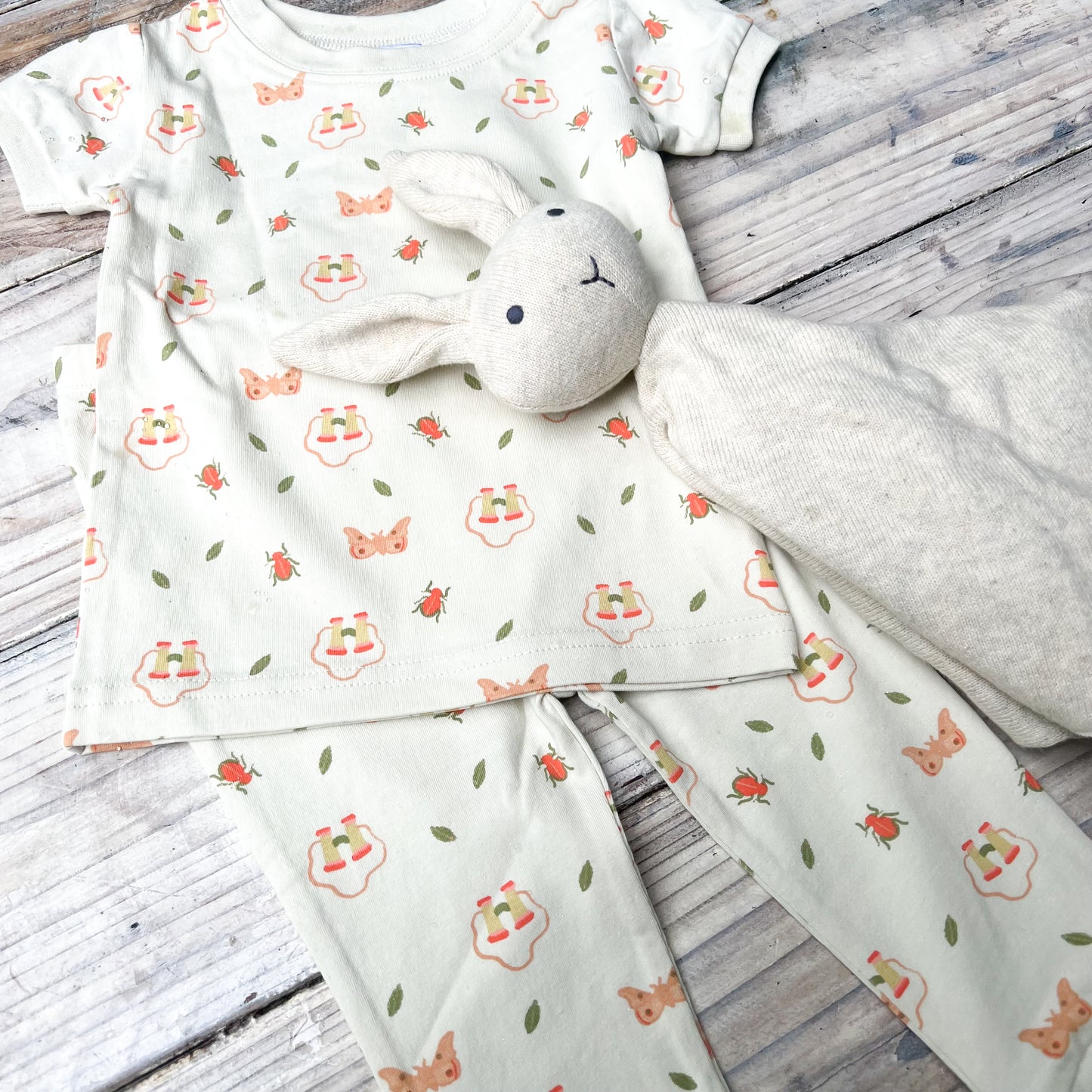Bugs+Binoculars Kid's PJ Set