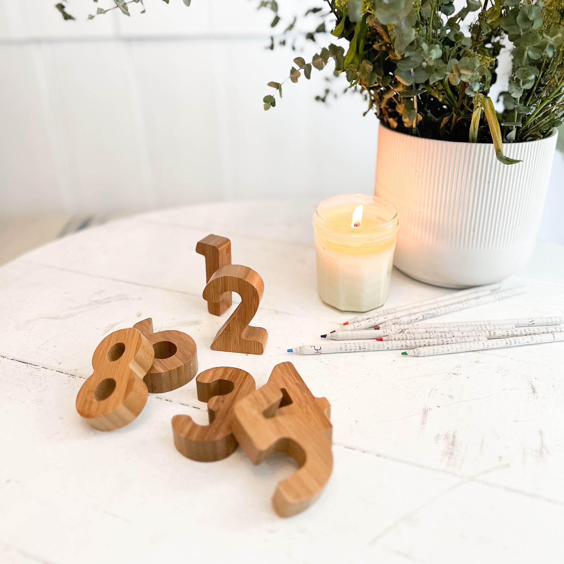 bamboo toy numbers 0-9