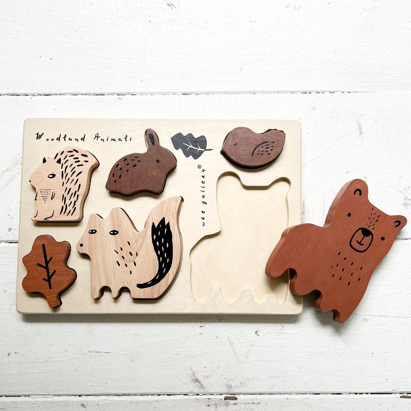 Woodland Animal Tray Puzzle