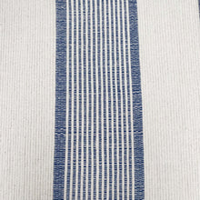 Load image into Gallery viewer, nay and cream striped cotton rug