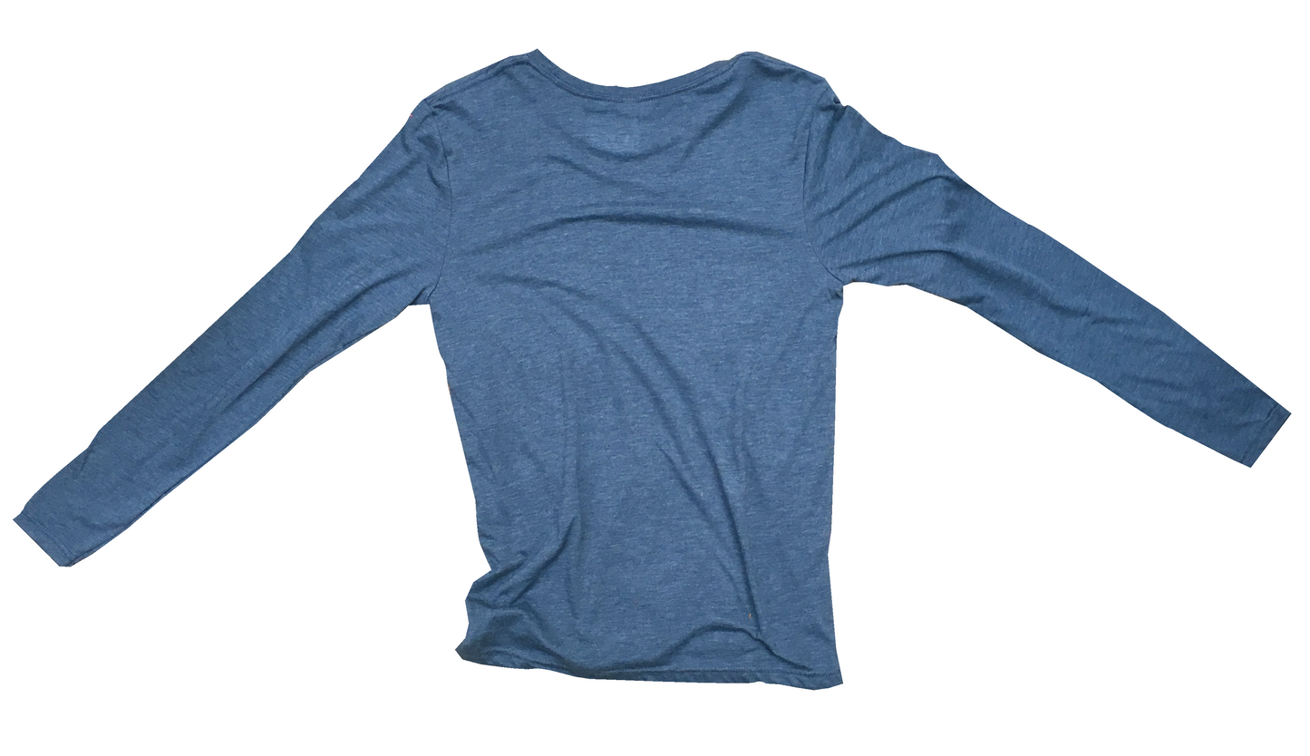 Venice CA Long Sleeve T-Shirt in Navy