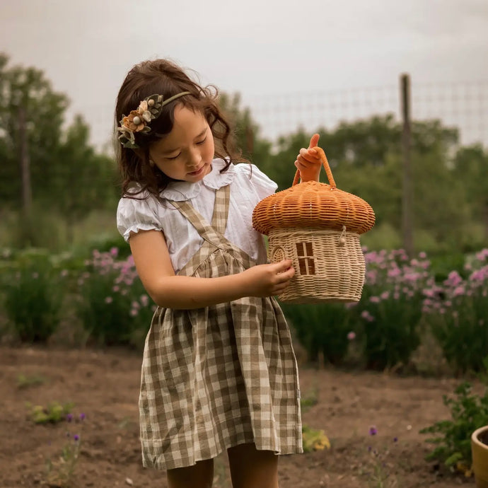 Kid's Gingham Pinafore