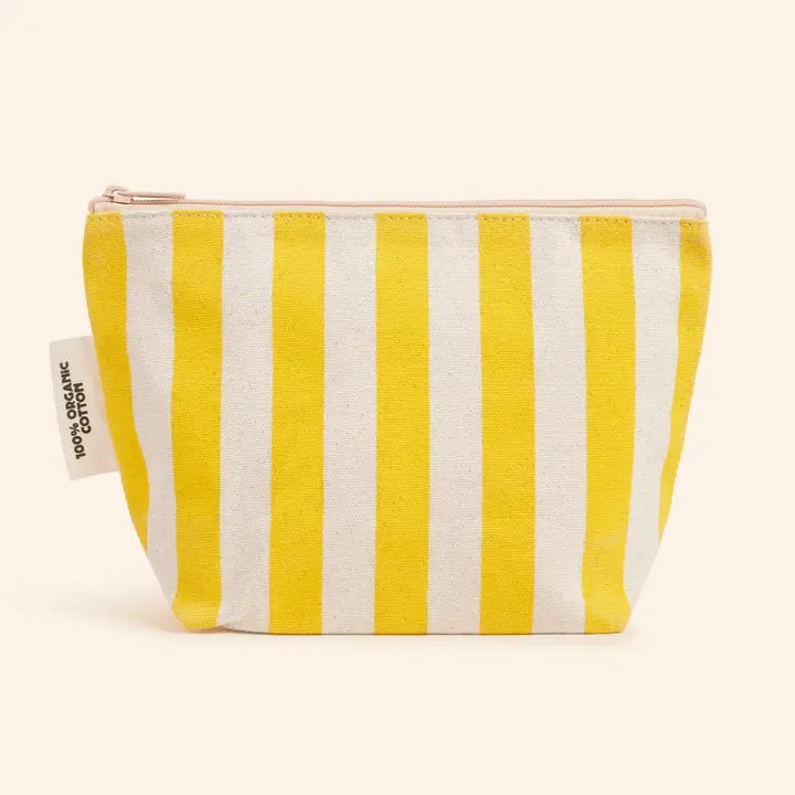 Organic Cotton Zipper Pouch
