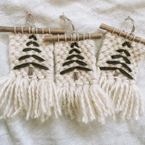 Woven Tree Ornament