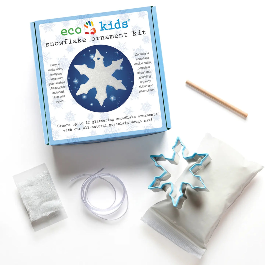 kid's snowflake ornament kit