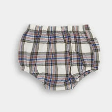 Load image into Gallery viewer, Vintage Plaid Linen Bloomers