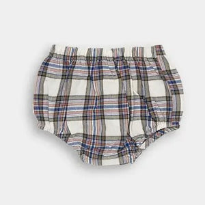 Vintage Plaid Linen Bloomers