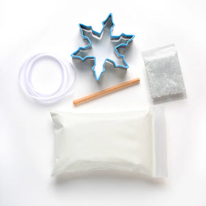 kid's snowflake ornament kit