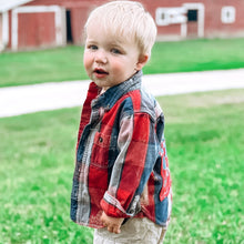 Load image into Gallery viewer, Toddler Bleached Flannel