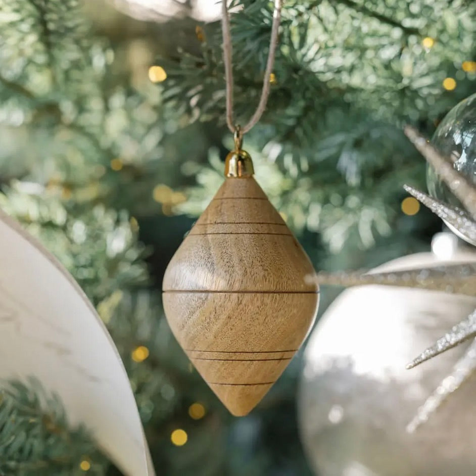 Mango Wood Ornament