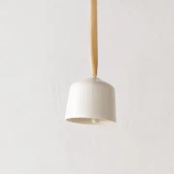 Ivory Porcelain Bell Ornament