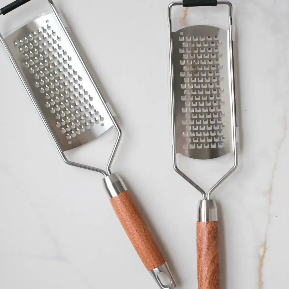 Cheese Grater w/Wood Handle