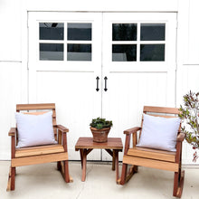 Load image into Gallery viewer, redwood outdoor rocking chair