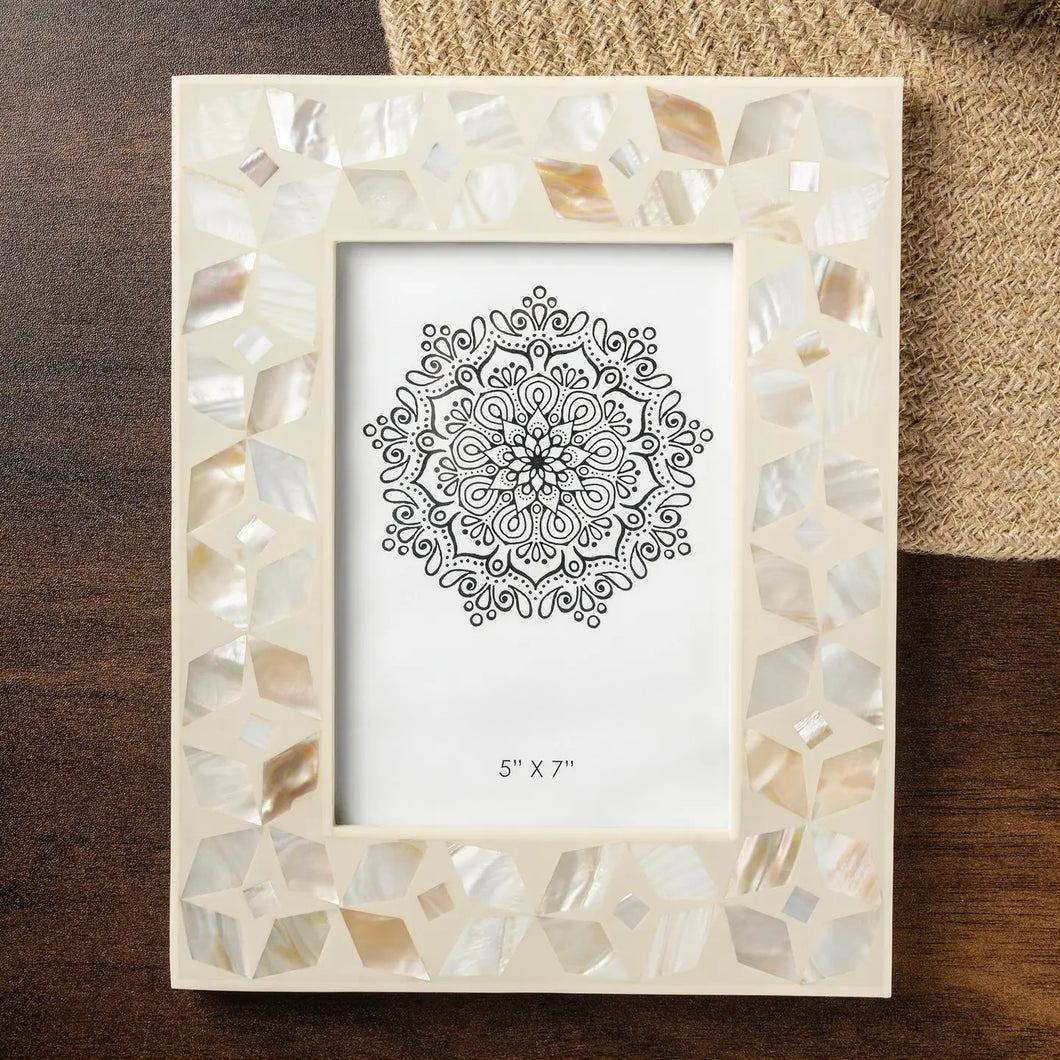 mother of pearl inlay picture frame