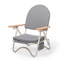 Load image into Gallery viewer, The Pam Chair-Navy Stripe