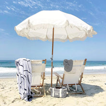 Load image into Gallery viewer, Antique White Beach Umbrella