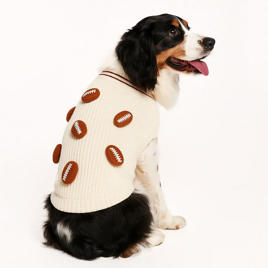 Football Dog Sweater