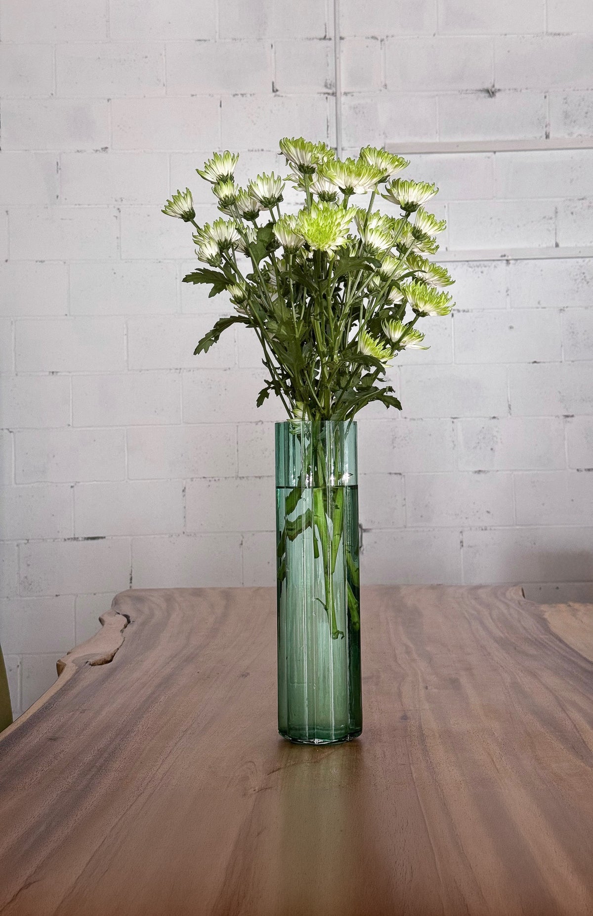 Vintage Jens Quistgaard Scalloped Glass Vase