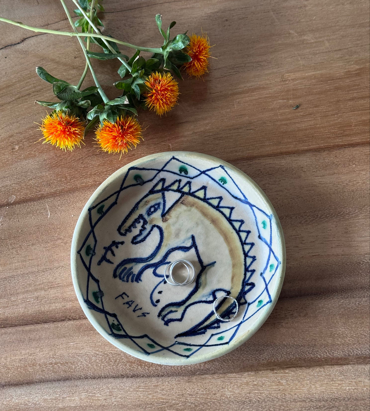 Vintage Spanish Design Studio Dish
