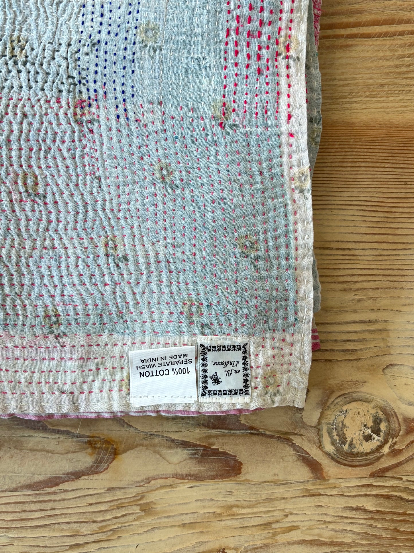 Kantha Quilt #1