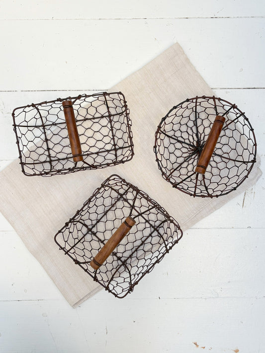 Chicken Wire Basket