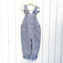 Load image into Gallery viewer, Kid&#39;s Striped Dungarees