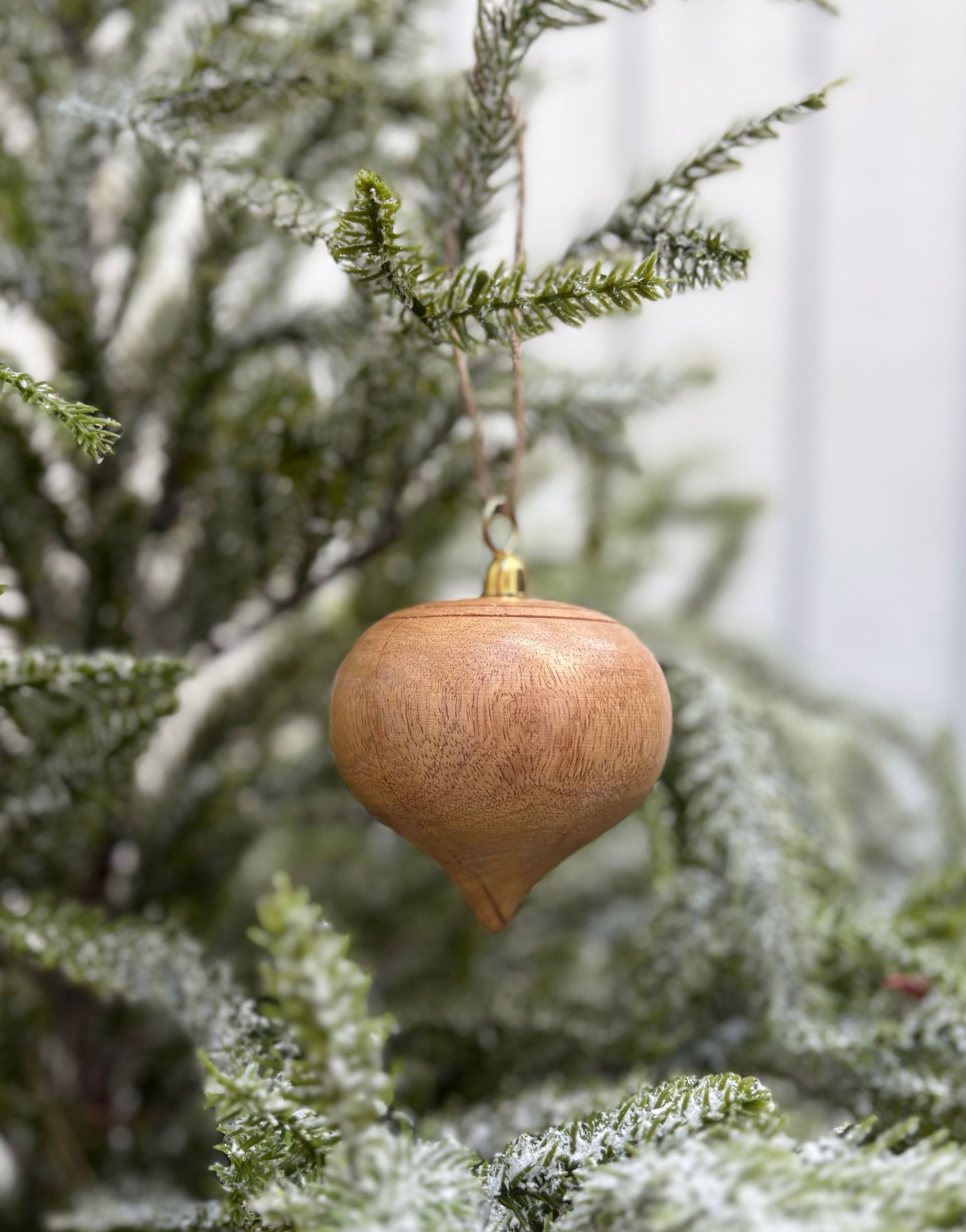 Mango Wood Ornament