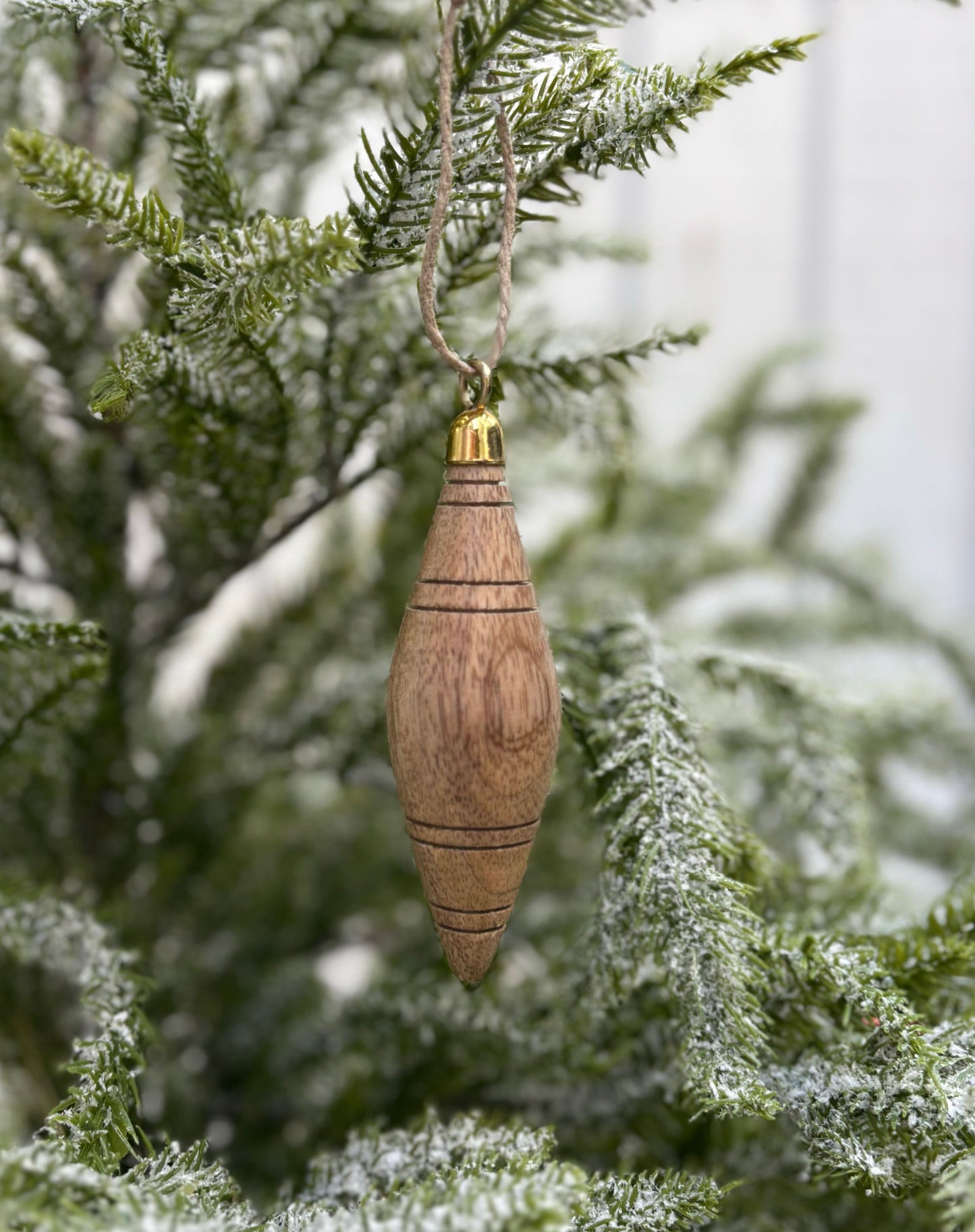 Mango Wood Ornament