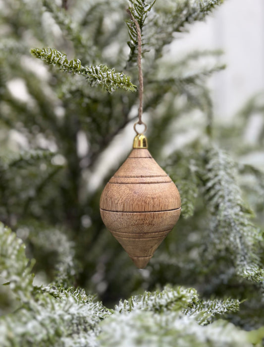 Mango Wood Ornament