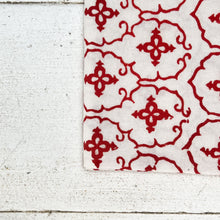 Load image into Gallery viewer, Block Print Napkin-Red