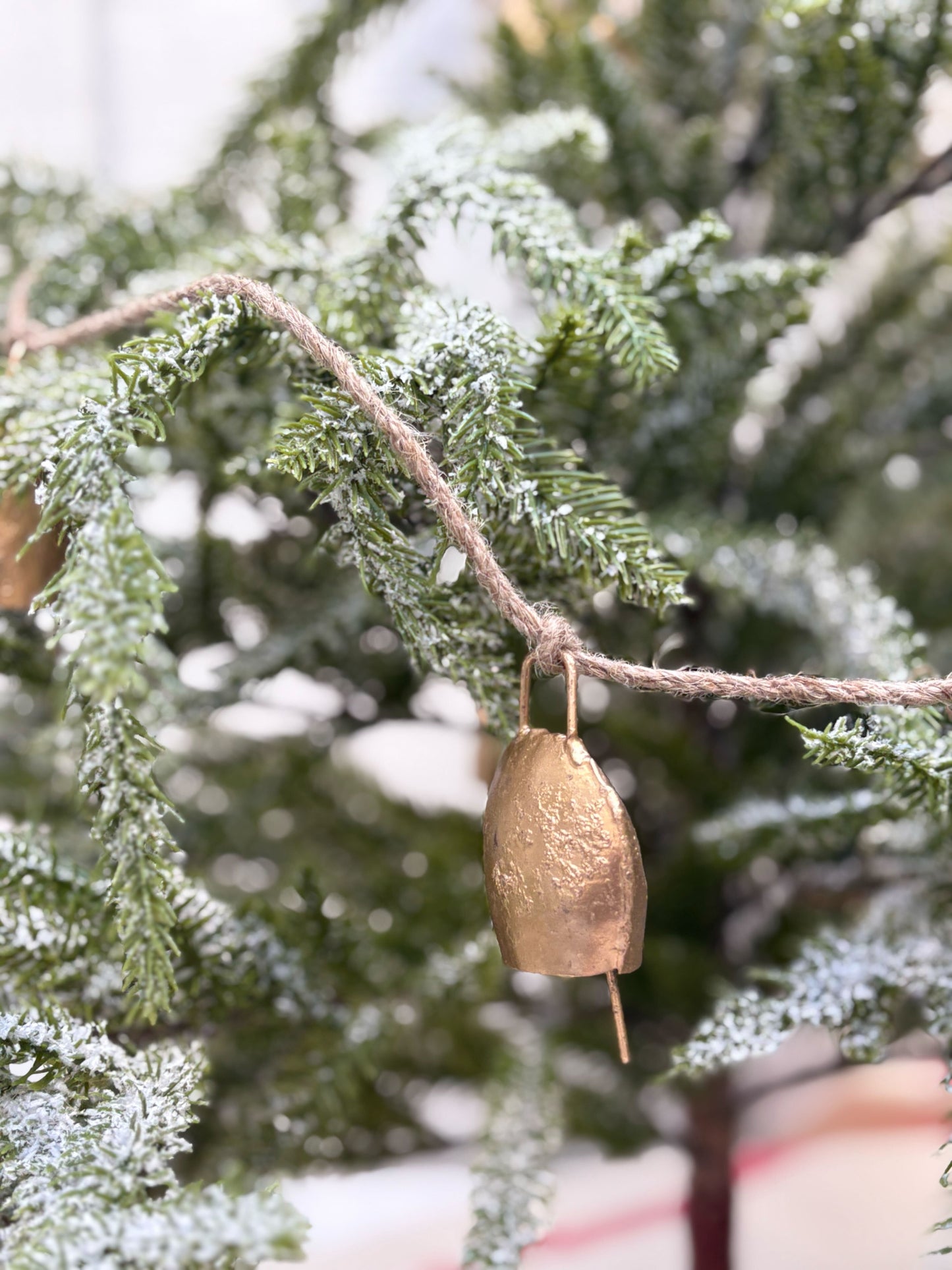 Rustic Recycled Bell Garland