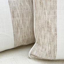 Load image into Gallery viewer, Stripe Natural Indoor/Outdoor Pillow
