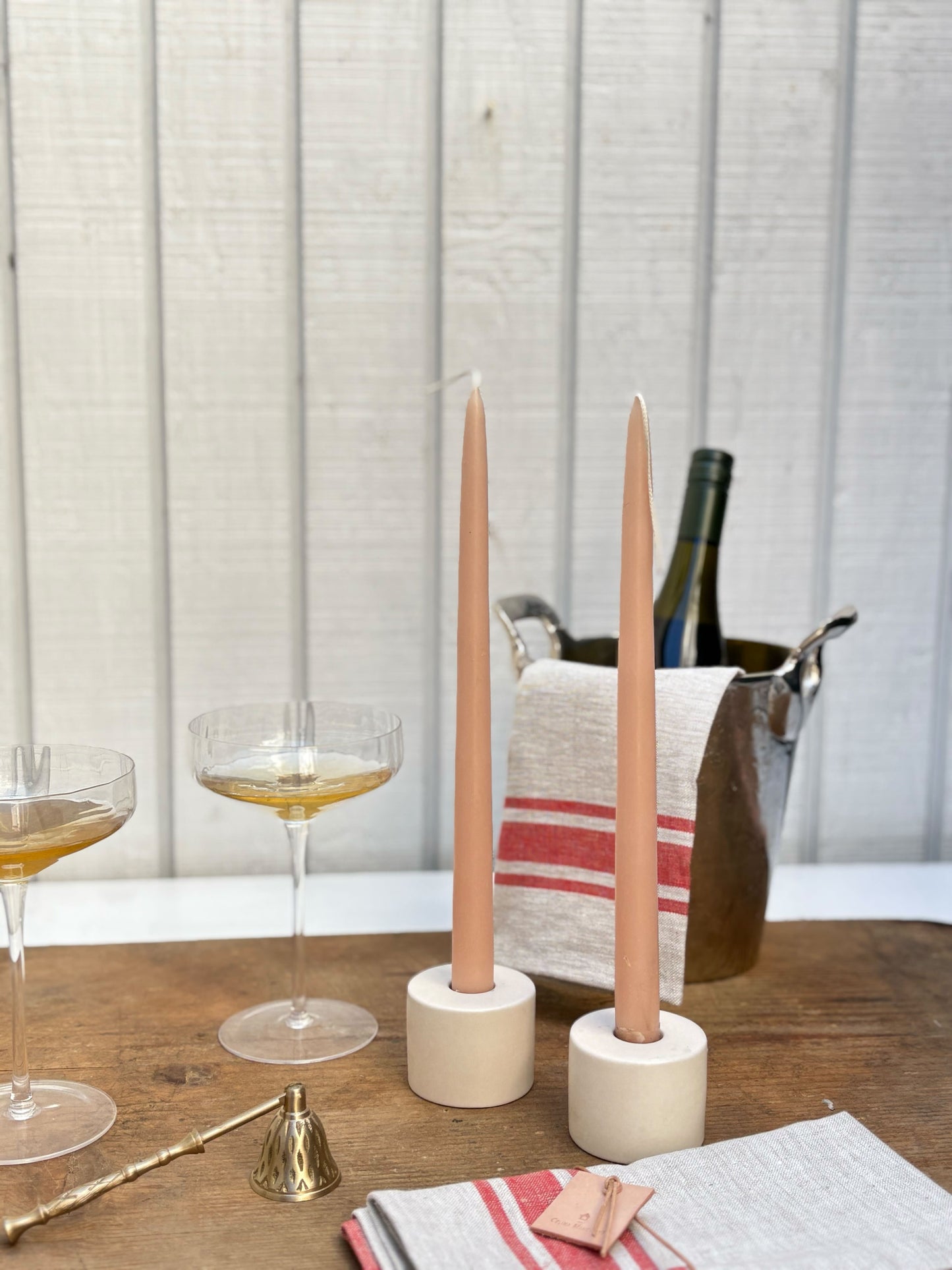 Set/2 12" Taper Candle