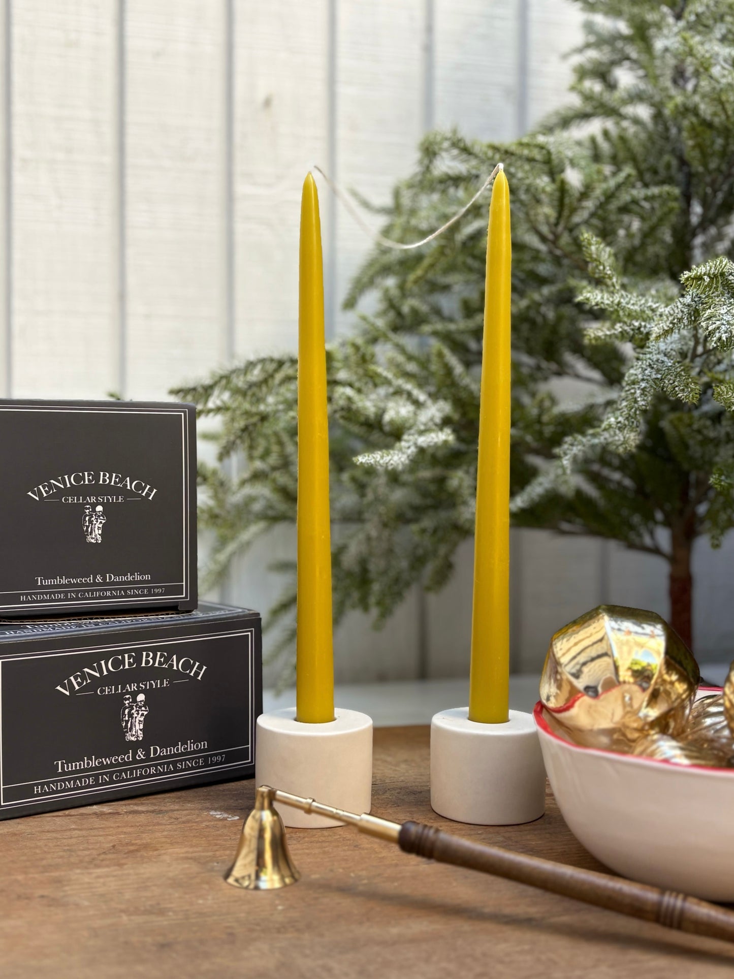 Set/2 12" Taper Candle