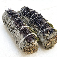 Load image into Gallery viewer, Sage Smudge w/Lavender &amp; Rosemary