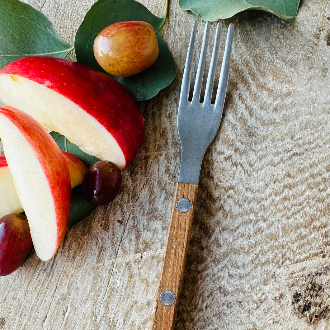 Sabre Vintage Bistrot Small Fork-Teak