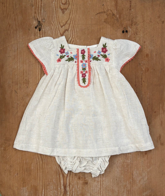 Gabi Embroidered Dress