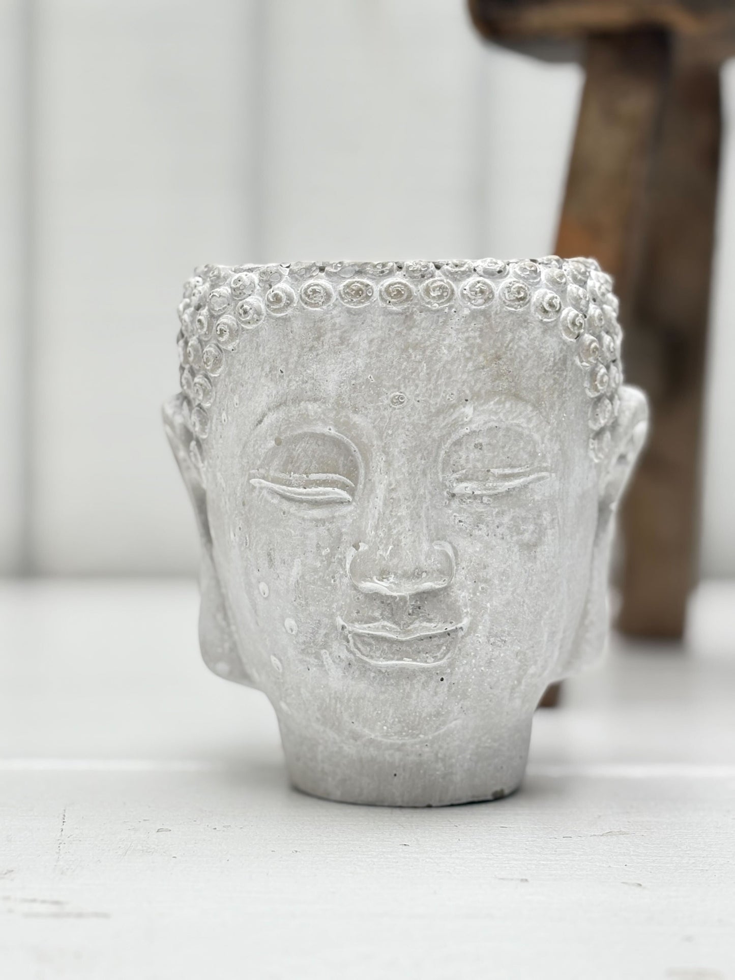 Buddha Head Amber Fig Patchouli Candle