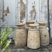 Load image into Gallery viewer, light colored wood pots