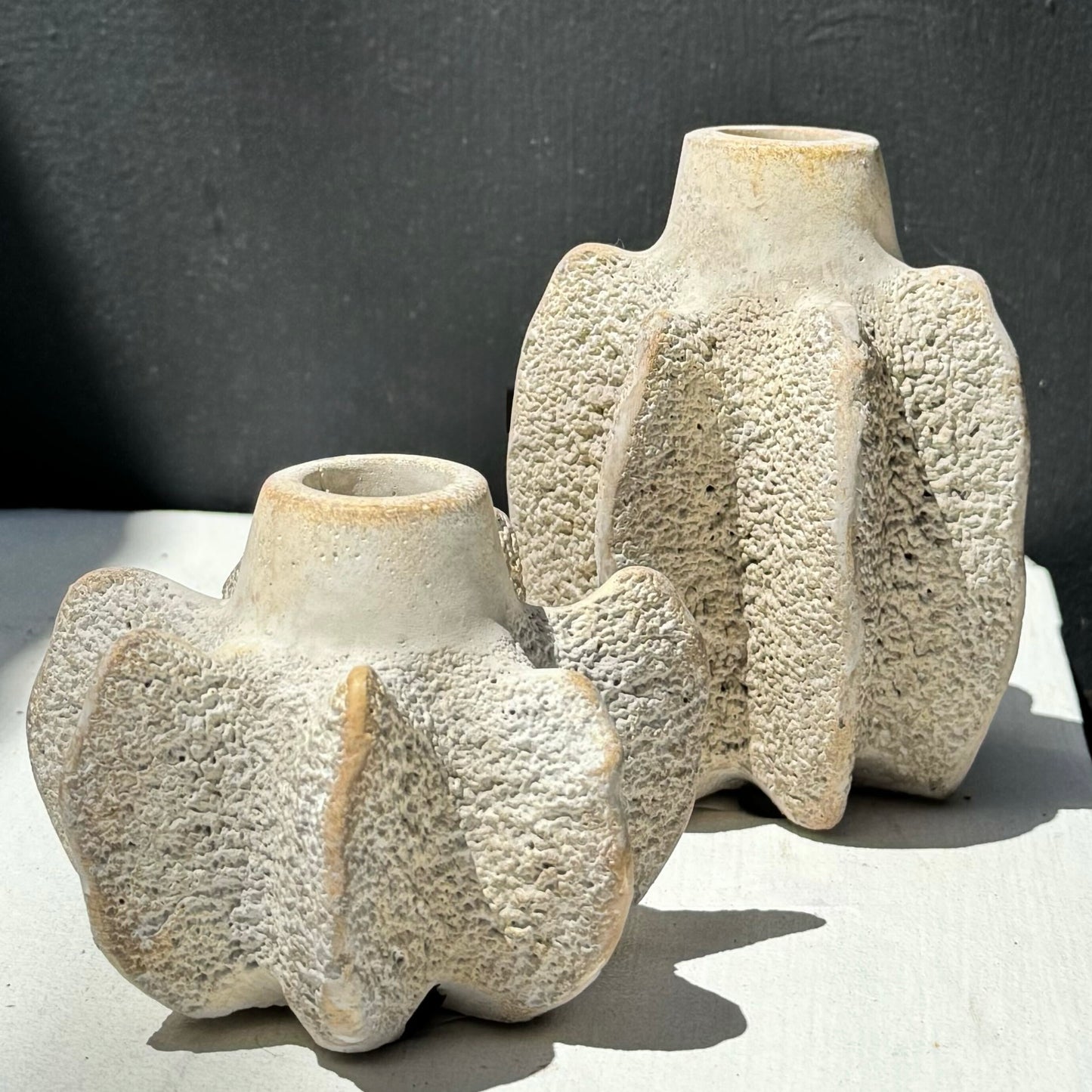 Brutalist Candle Holder-Short