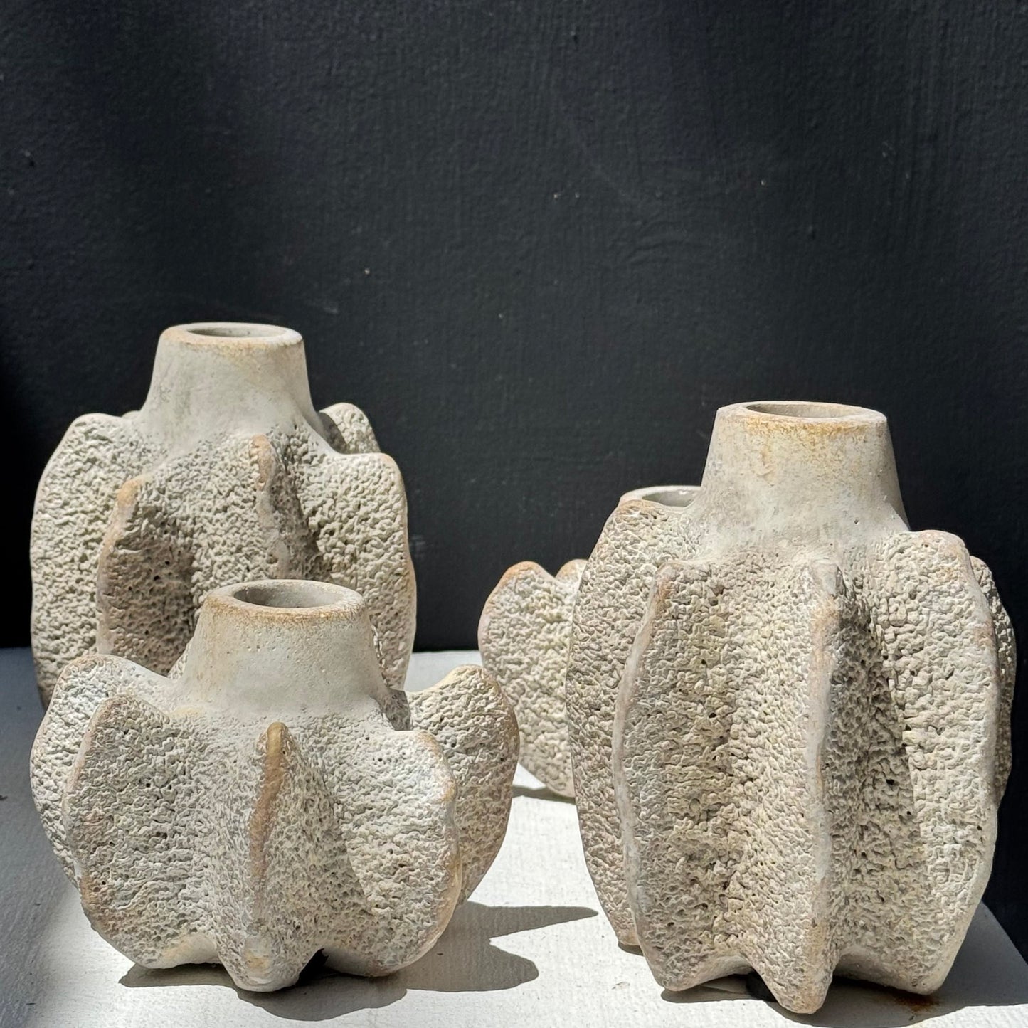 Brutalist Candle Holder-Short